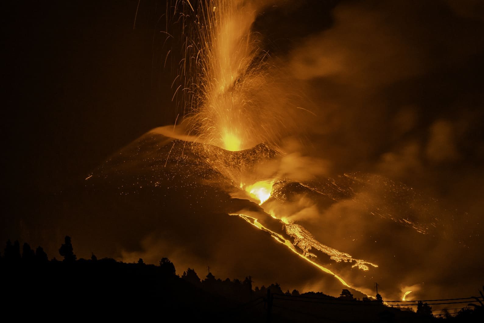erupción volcanica en la palma por ecolatras