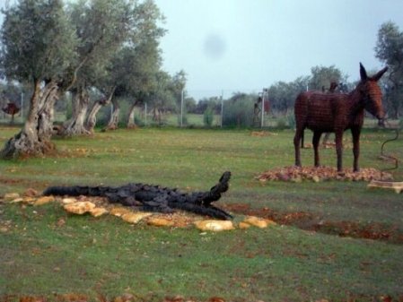 Parque de esculturas Bravo por el Reciclaje