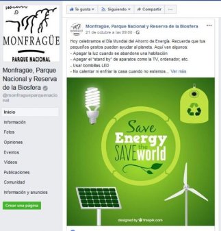 Sensibilización acerca del Día Mundial de Ahorro de Energía