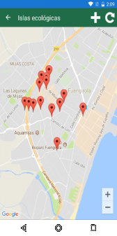 cleanSpotApp - Tú punto limpio más cercano!