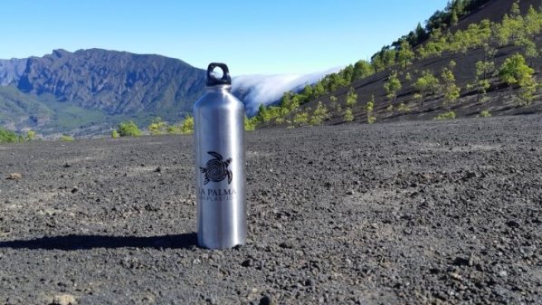 Botellas reutilizables como souvenir