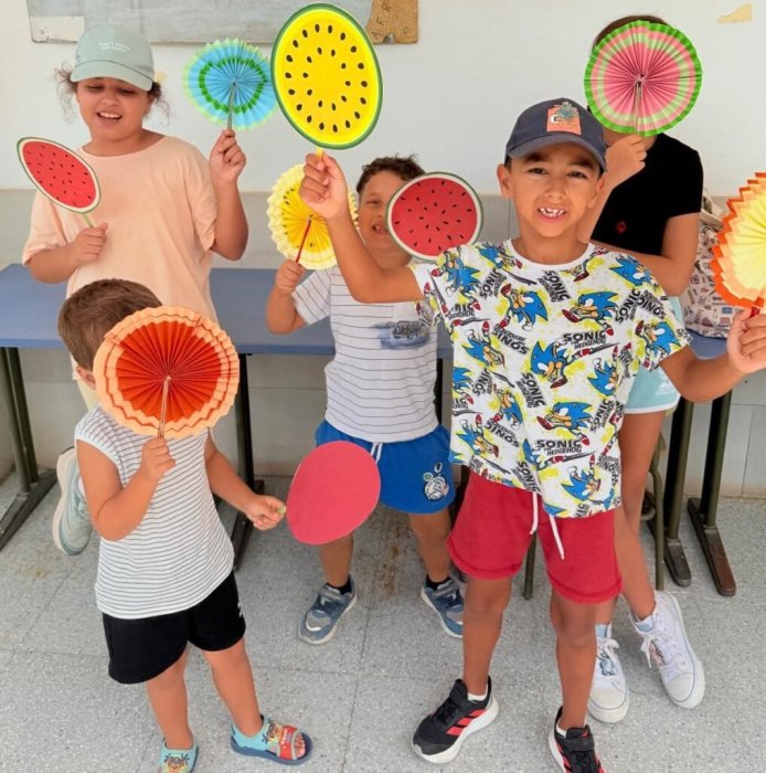 COMBATIENDO EL CALOR CEIP El Risco de Agaete