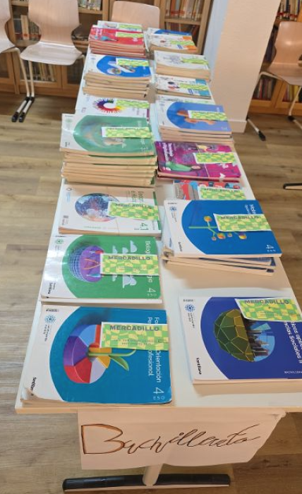 Fomentando la lectura sostenible en el IES San Diego de Alcalá