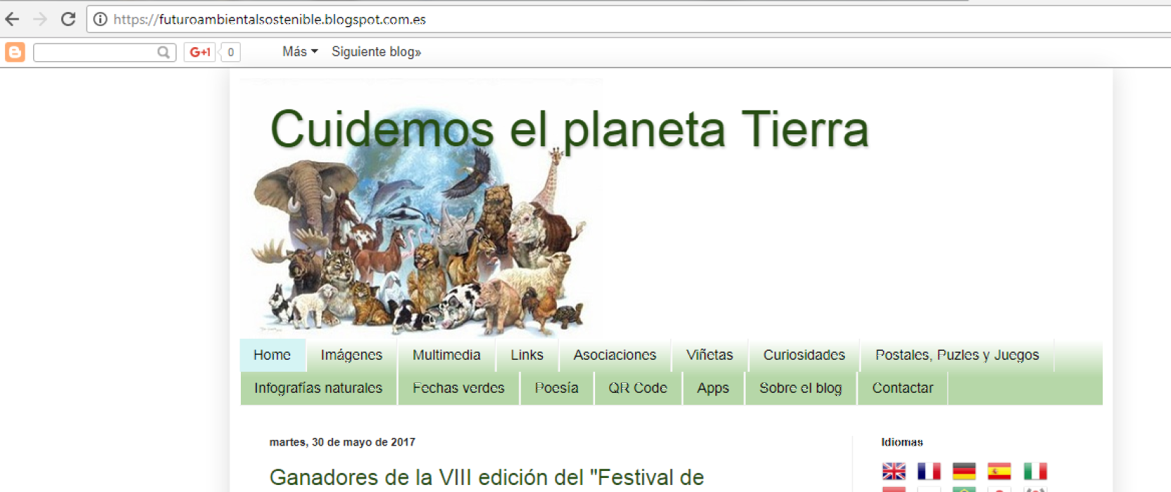 Blog medio ambiente y desarrollo sostenible