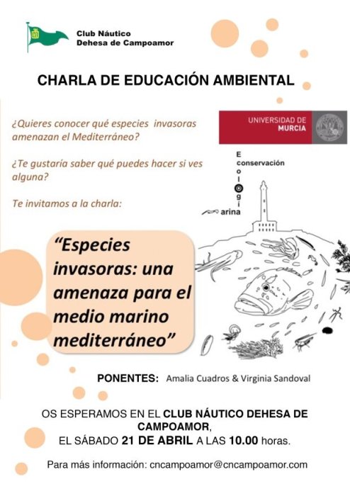 CHARLA EDUCACIÓN AMBIENTAL