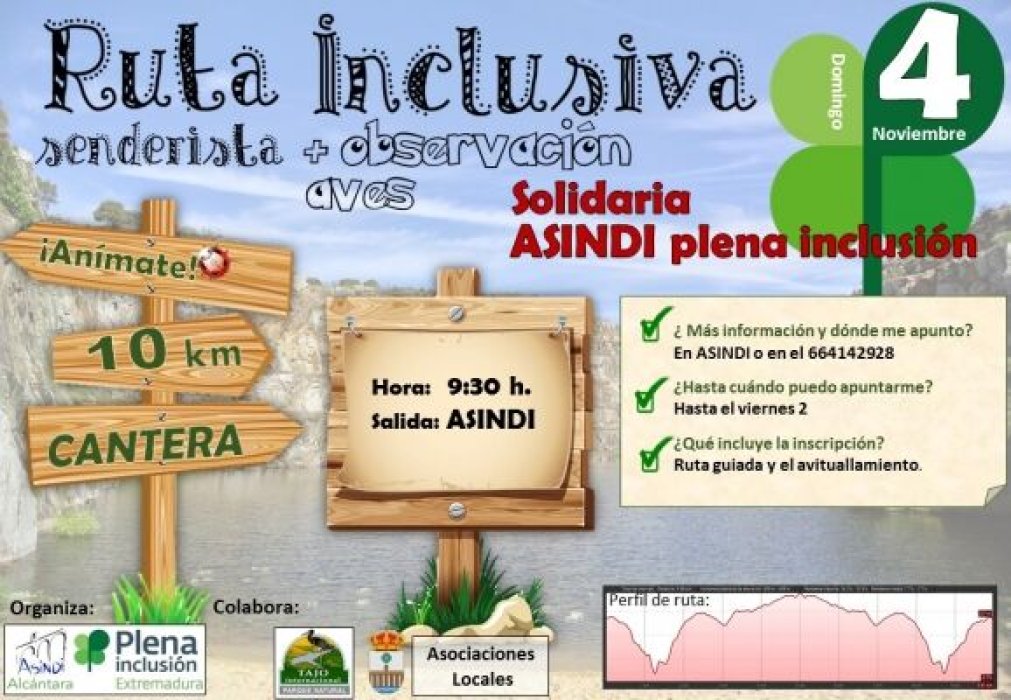 Ruta Inclusiva + Observación de Aves