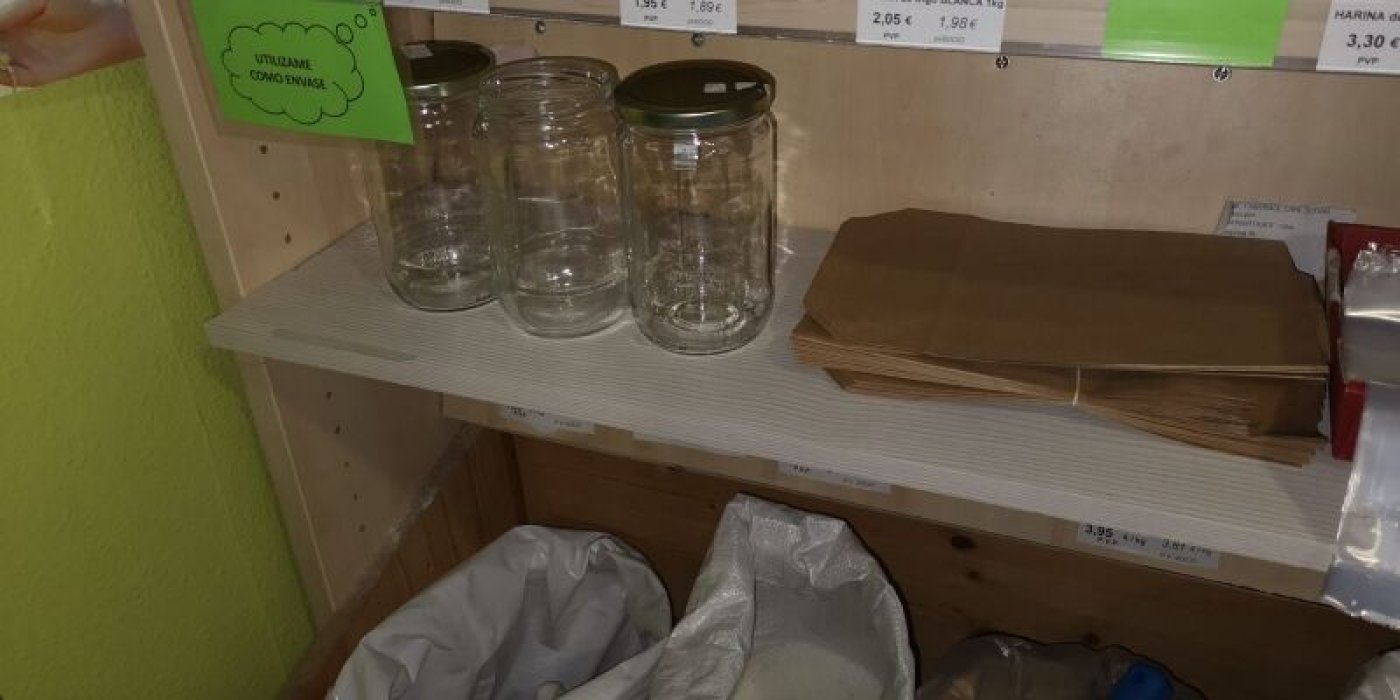 No a las bolsas de plastico para la compra