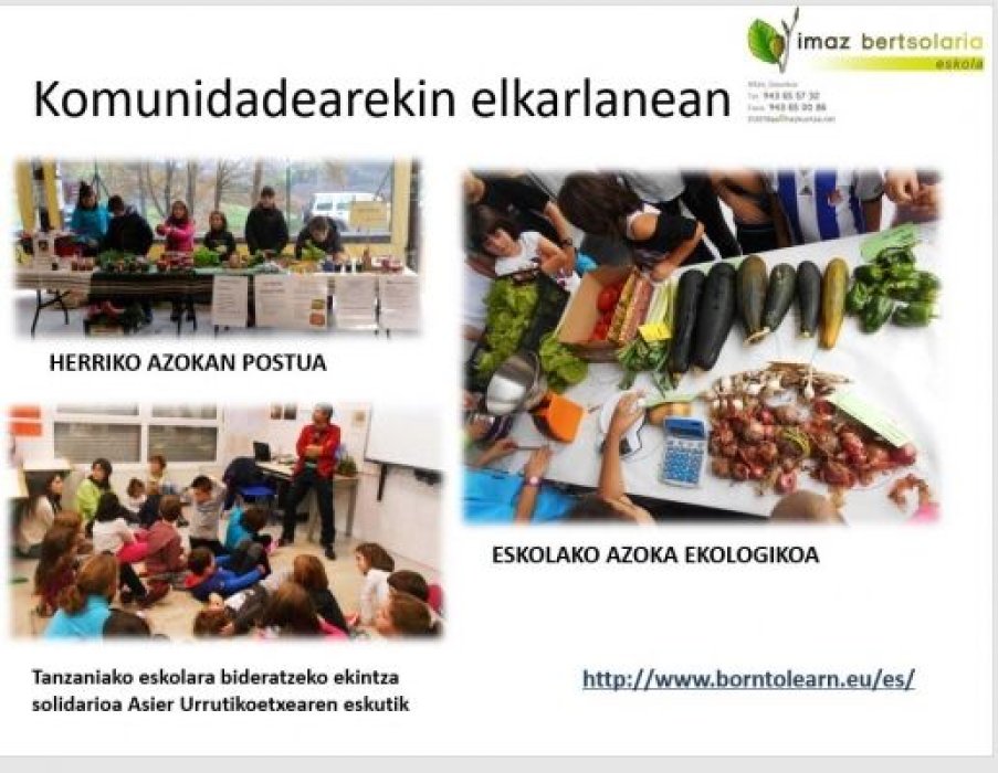 COMO INTEGRAR LA SOBERANIA ALIMENTARIA EN EL CURRÍCULUM