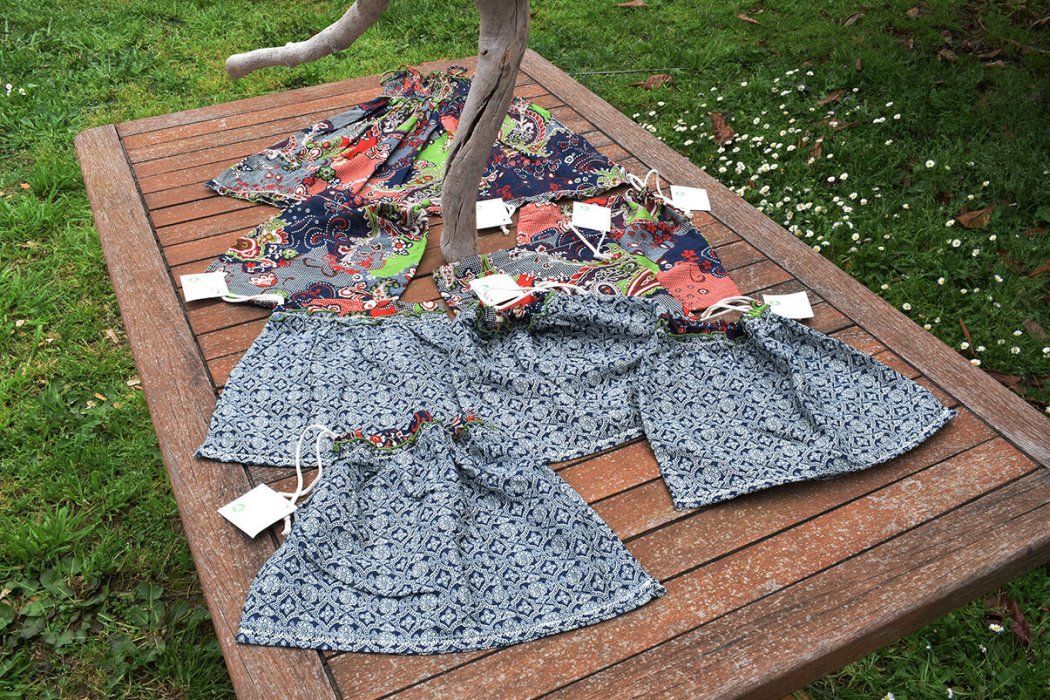 TELEIA: bolsas para la compra hechas con ropa reciclada