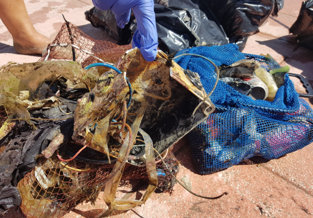 Explorando el Mar, Conservando la Vida - Reciclaje Club de buceo CIES Algeciras