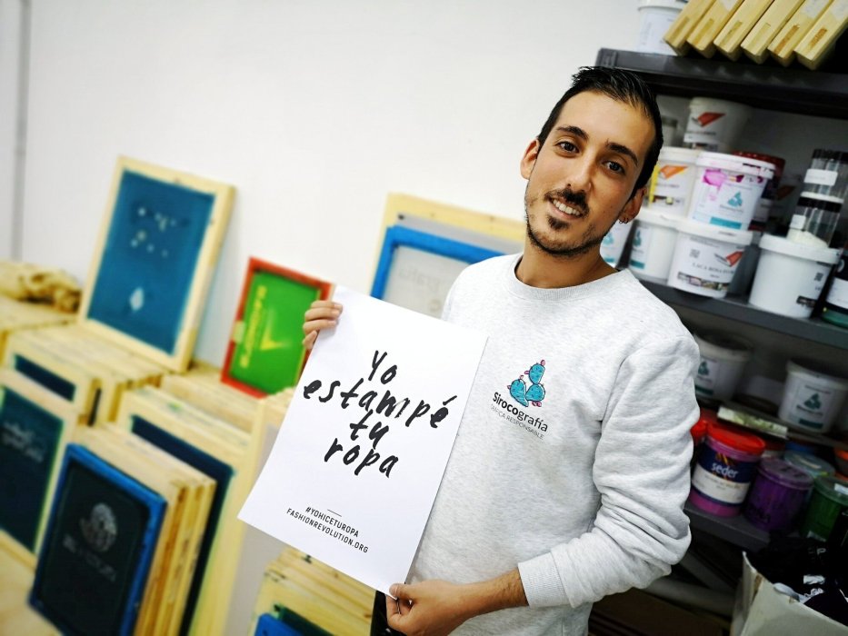 Sirocografía: serigrafía sostenible para mejorar el mundo