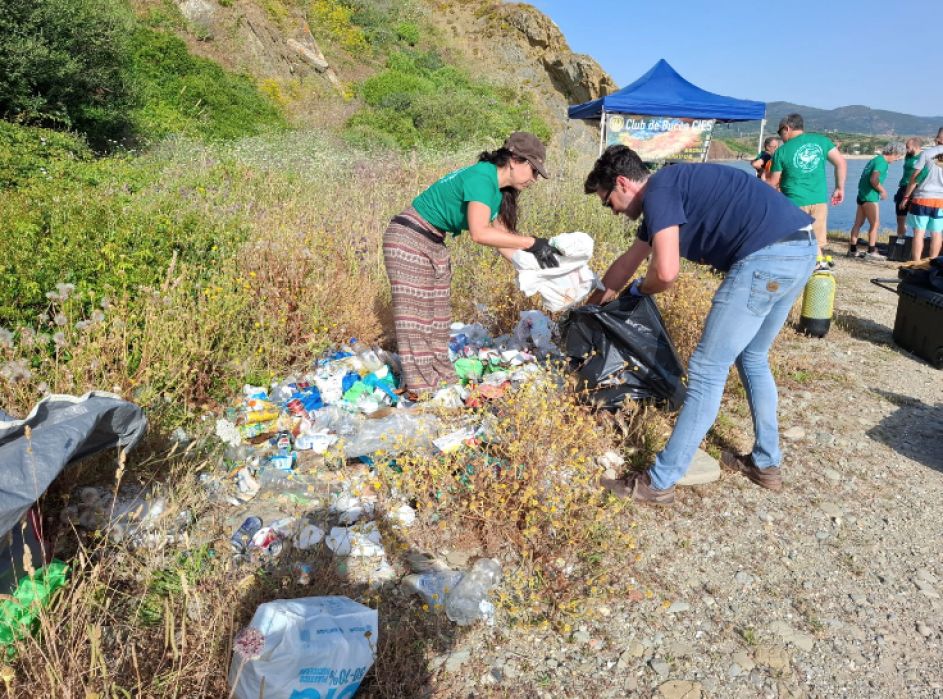 Explorando el Mar, Conservando la Vida - Reciclaje Club de buceo CIES Algeciras
