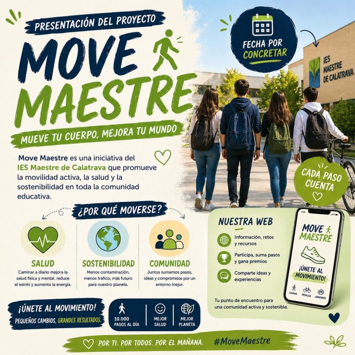 MOVE MAESTRE- MOVILIDAD SOSTENIBLE EN NUESTRO INSTITUTO