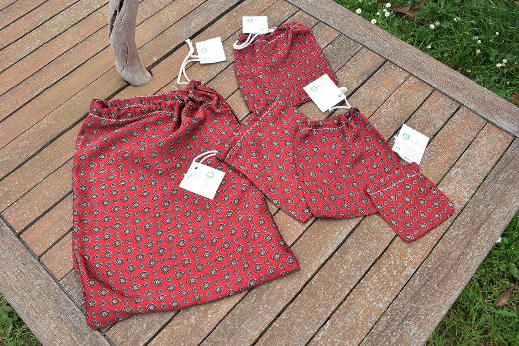 TELEIA: bolsas para la compra hechas con ropa reciclada