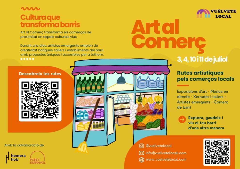 Vuélvete Local: conectando barrios, comercio y cultura