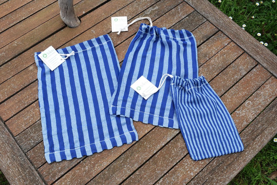 TELEIA: bolsas para la compra hechas con ropa reciclada