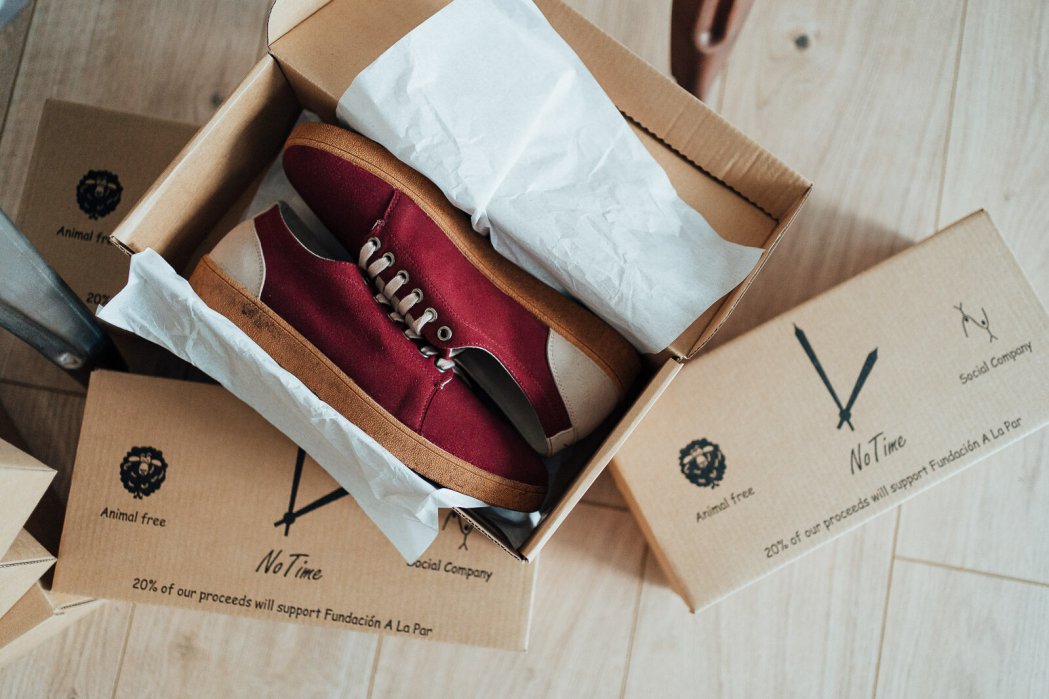 NoTime: ¡Las primeras zapatillas hechas con pelotas de tenis recicladas!