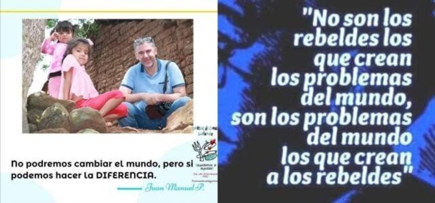 Ayudame a ayudar sonrisas de comida 
